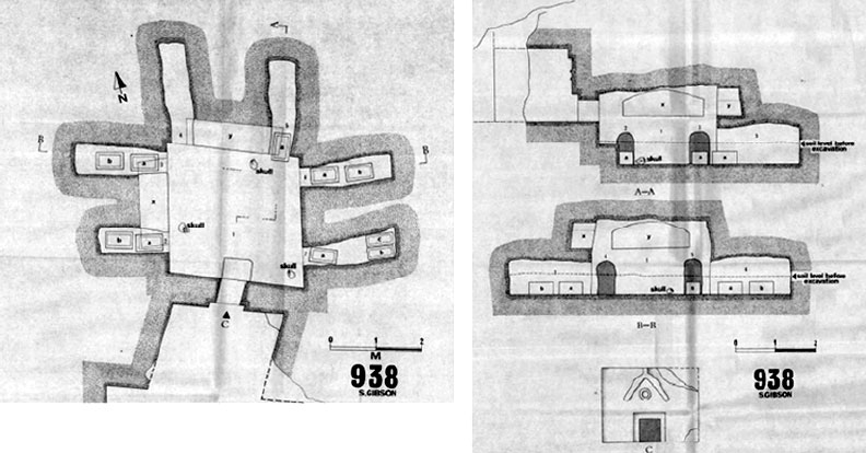 egyptian tomb diagram