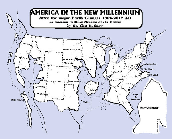 Michael Gordon Scallion New World Map