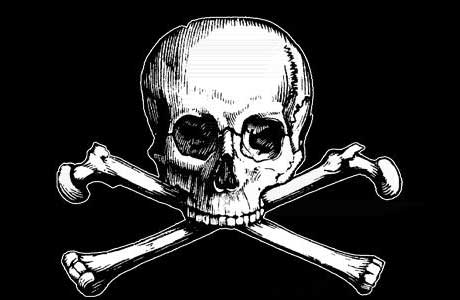 the skull and crossbones