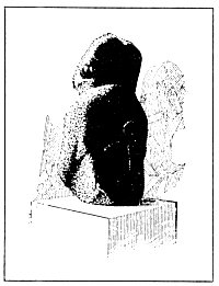 THE EASTER ISLAND FIGURE SHOWING CRUX ANSATA ON REVERSE