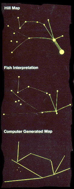 Hill, Fish, and Computer Star Maps