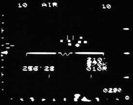 computerized radar images of the UFO