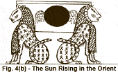Fig. 4(b) - The Sun Rising in the Orient