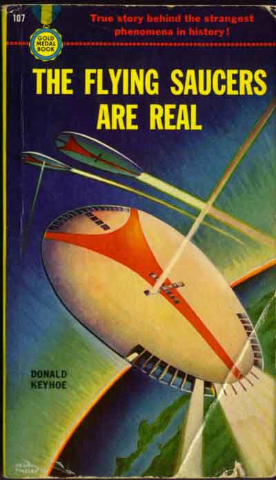The Flying Saucers Are Real -- cover art