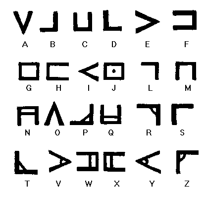 {Alphabet of Nug-Soth}