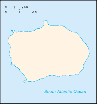 World Atlas Map of Bouvet Island