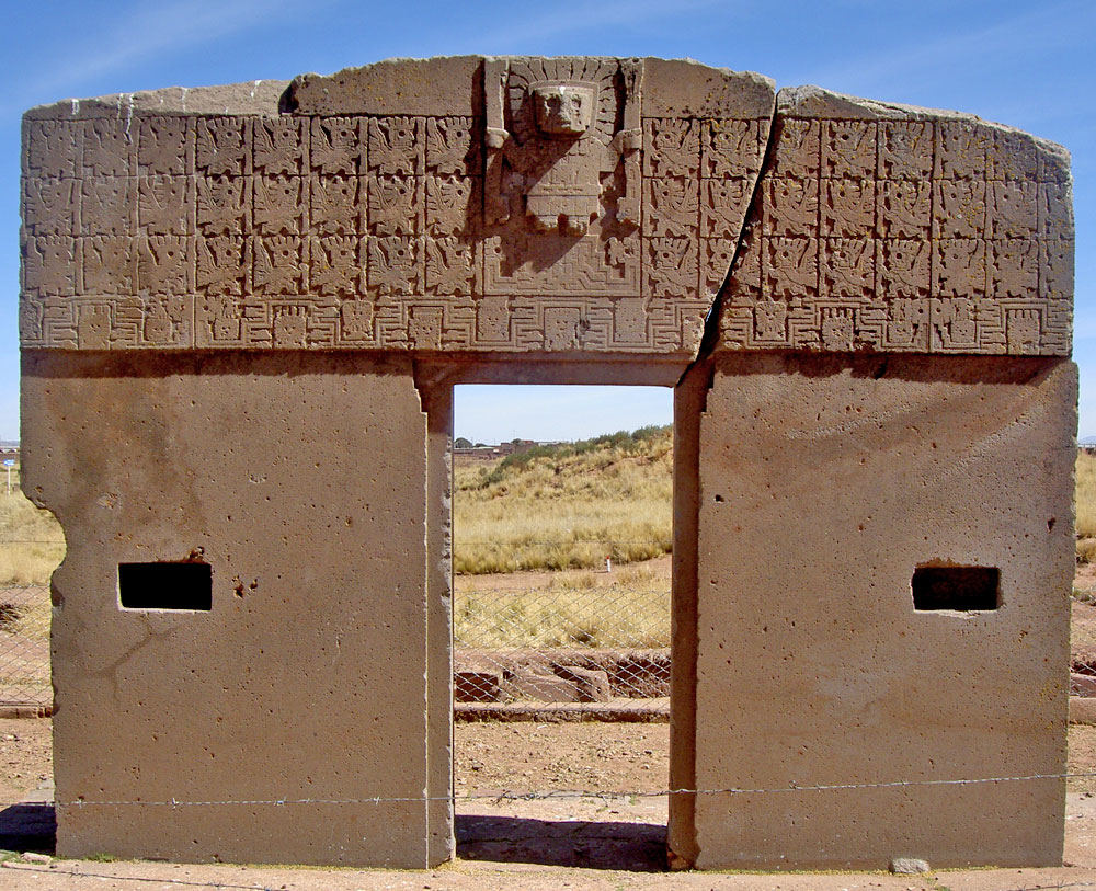 Resultado de imagen de Puerta del Sol (Tiwanaku)