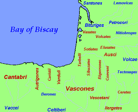 basque peoples map