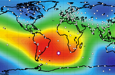 South Atlantic Anomaly: Something’s Going on in the Core-Mantel Boundary Under Africa Earthchanges49_09