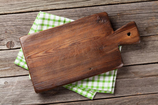 Clean cutting boards