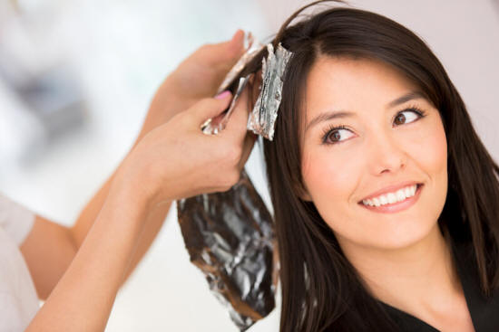 coconut oil as a hair coloring base