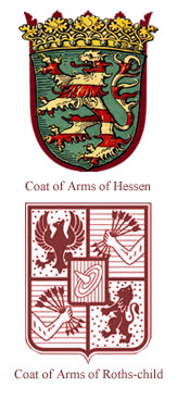 Comparison of both coat of arms.