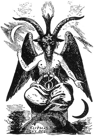 BAPHOMET, THE GOAT OF MENDES.