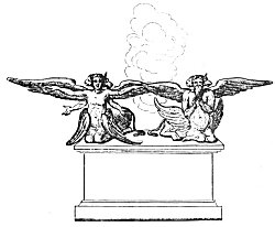 THE ARK WITH ITS CHERUBIM.