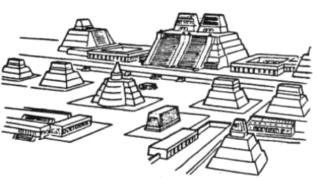 Cuales son los dibujos de tenochtitlan - Imagui