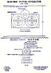 11.   Electric Power Generator: Top View and Elevation Plan